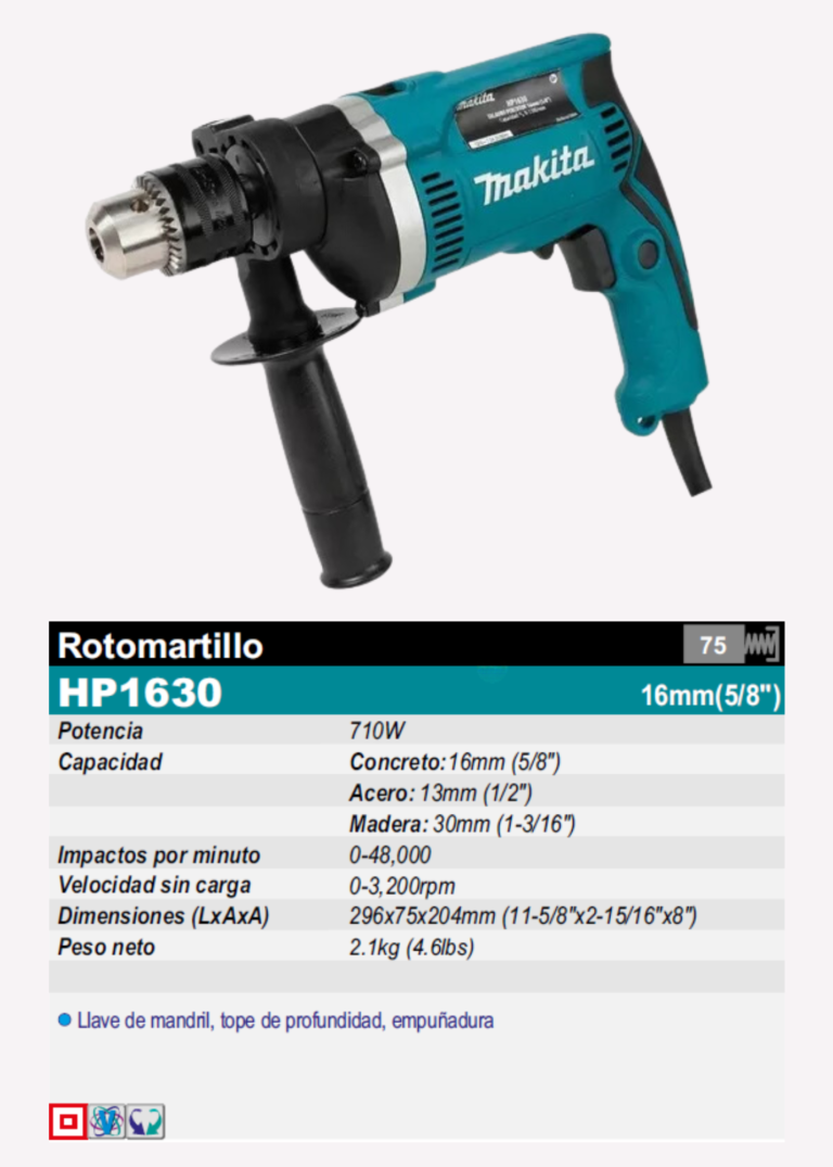 rotmartillo HP1630